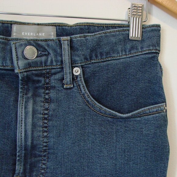 Everlane The Way High Skinny Jean Organic Cotton Medium Wash Size 28 - Picture 8 of 16